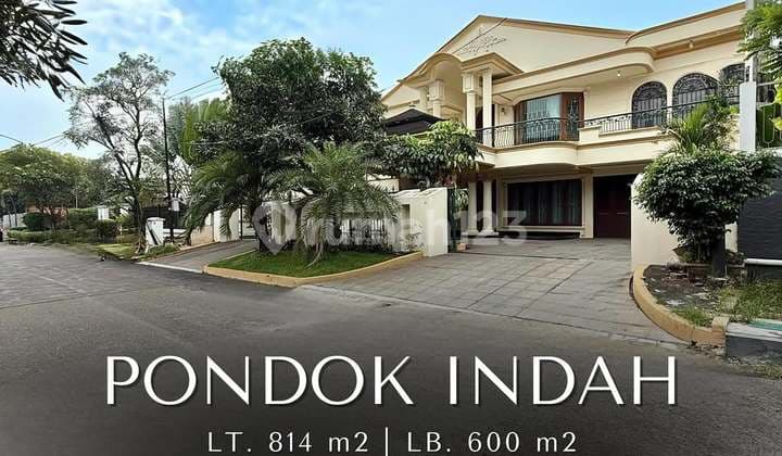 Rumah Modern Klasik di Pondok Indah, LT 814 LB 600