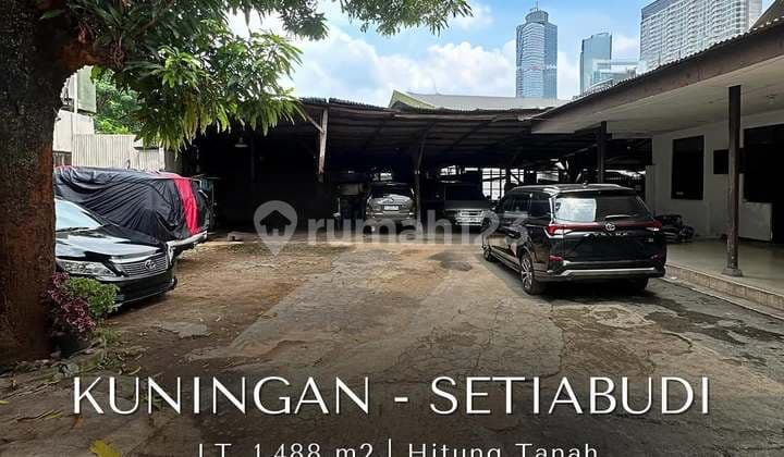 Bangunan Hitung Tanah untuk Kost di Kuningan - Setiabudi, LT 1488