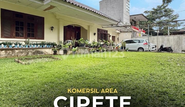 Rumah Bagus Halaman Luas Siap Huni di Cipete, LT 790 LB 276
