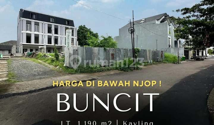 Tanah Kavling Cocok untuk Towmhouse di Warung Buncit, LT 1190