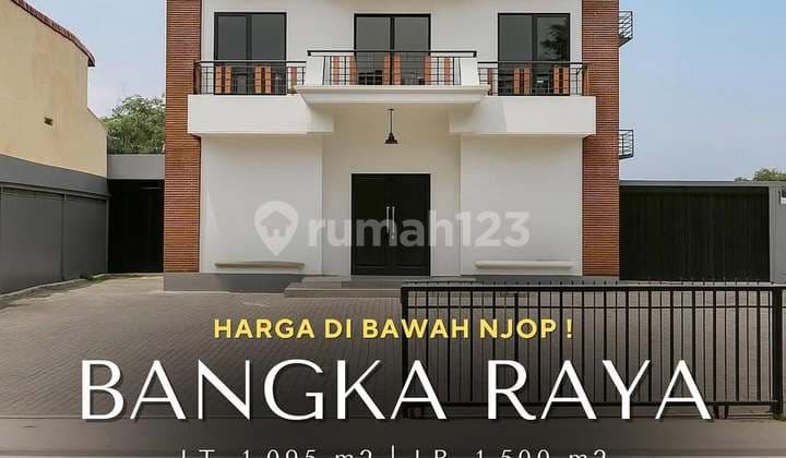 Gedung 3 Lantai di Zona Komersial Bangka Raya, LT 1095 LB 1500