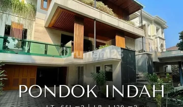Modern Tropical House dekat Bukit Golf Pondok Indah, LT 651 LB 1139