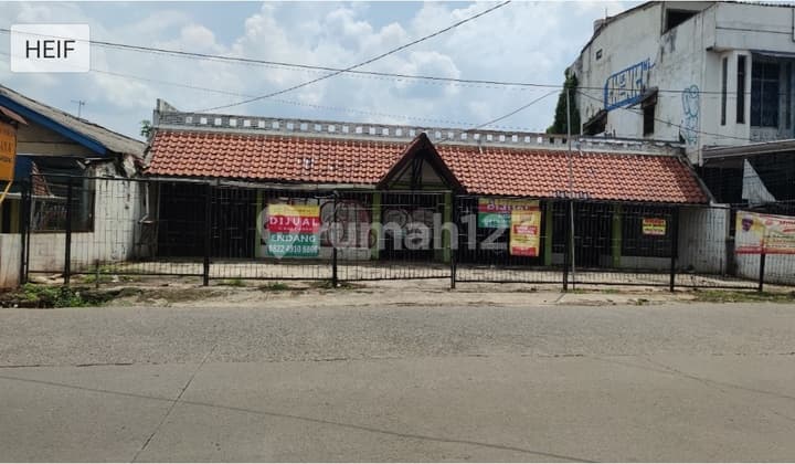 Rumah Usaha Strategis di Pinggir Jalan Besar Pondok Cabe