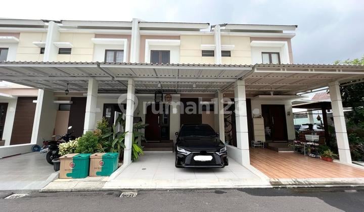 Rumah 2 lantai cluster burgundy summarecon bekasi