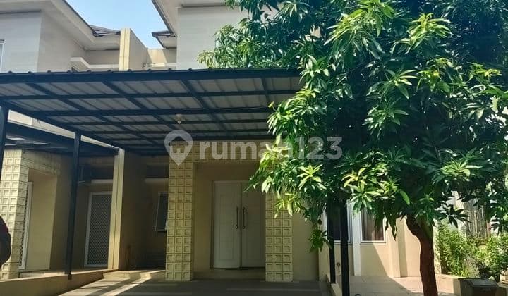 RUMAH FULL FURNISH 2 LANTAI LENGKAP DENGAN KOLAM RENANG DALAM CLUSTER