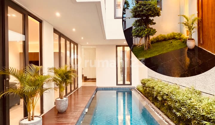 Minimalist 3 Bedrooms House In Cipete Compound Ajh03129