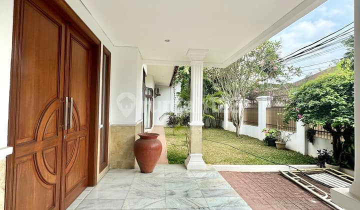 Homy House Fully Furnished 4 BR In Pejaten Compound Ajh05049