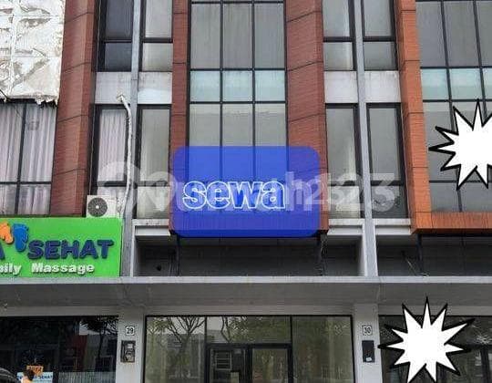 Disewakan! Ruko Crystal Alam Sutera Lokasi Strategis
