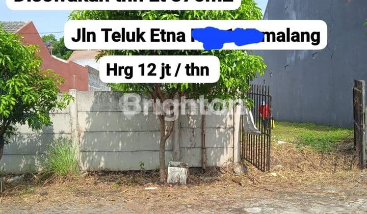 Tanah jalan teluk Etna