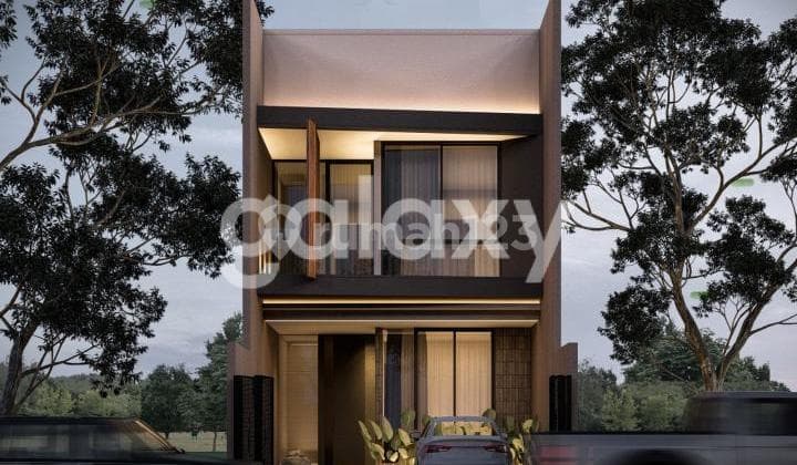 In Progress Manyar Kertoadi Row House Street 3 Car Type C