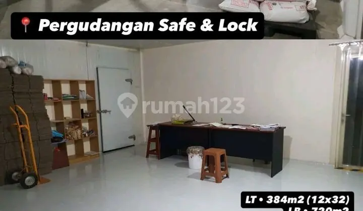 Gudang Sewa Safe N Lock Sidoarjo Bagus Siap Pakai