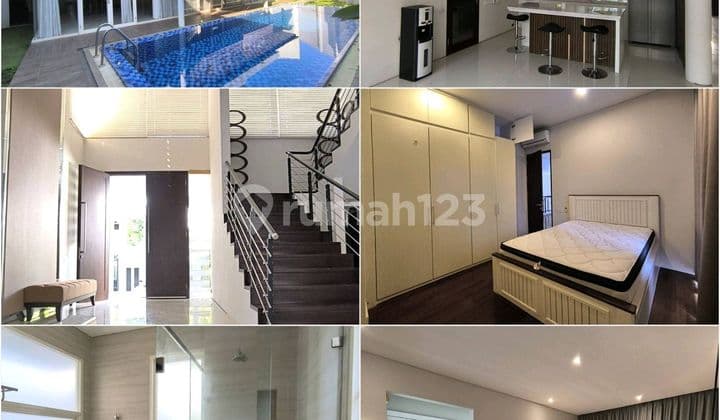 Rumah dengan Pool.graha Family Siap Pakai