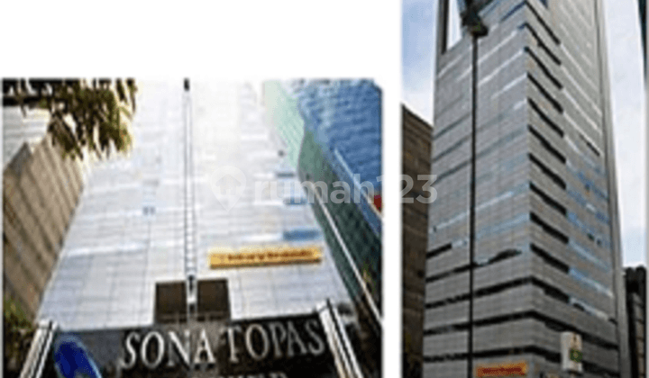 Sona Topas Tower Sudirman Luas 300 Sqm Partisi Bagus