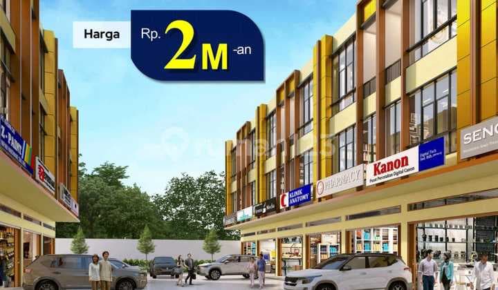 Vikamas Shop House, size 4.5x13.4m, price 2M, North Jakarta