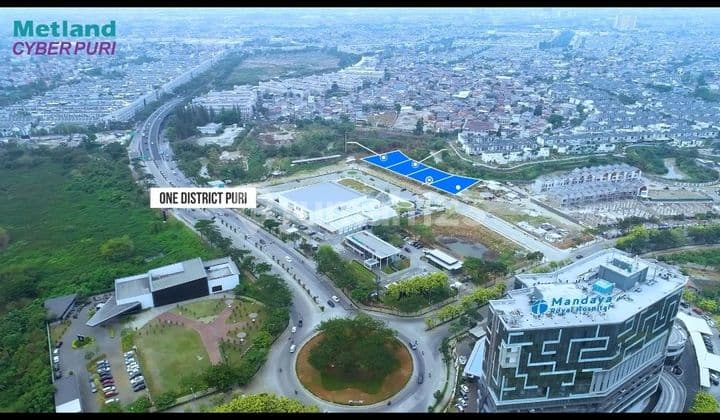 Kavling Komersil Metland Puri,uk 4725,hrg 25jt/m,Jakarta Barat