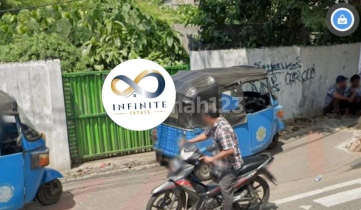 Tanah / kav Kebayoran lama,luas 917m,DEPAN JALAN,Hrg21jt/m,Gandaria,jakarta selatan