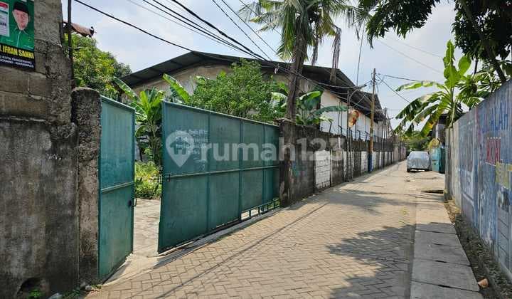Gudang Tanah Tinggi LT 1960 Bs Kontener20 Feet, Dekat Pintu Tol Hrg18 M Nego