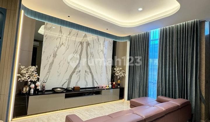 Rumah Chopin Golf Island PIK, Lt 200m, Hrg 18M, Jakarta Utara