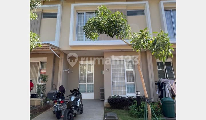 Rumah full furnished di cluster milano village