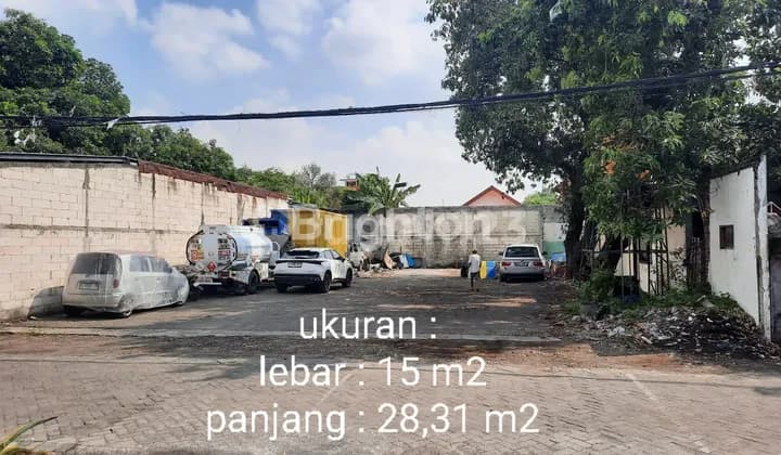Tanah Luas 1274M2 Lokasi Strategis Kutisari Surabaya Tengah Kota