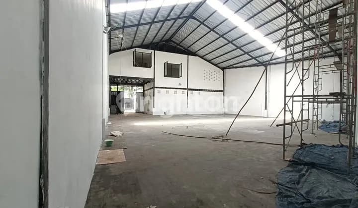 Gudang Akses Container Luas 500m2 Dekat Tol Pakis Malang