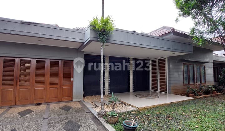 Well-Maintained 1-Story House in a Quiet Pondok Indah Area, Wide Road, Always Rented Out