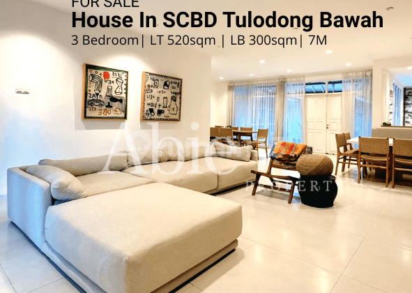 For Sale House In Scbd Tulodong Bawah