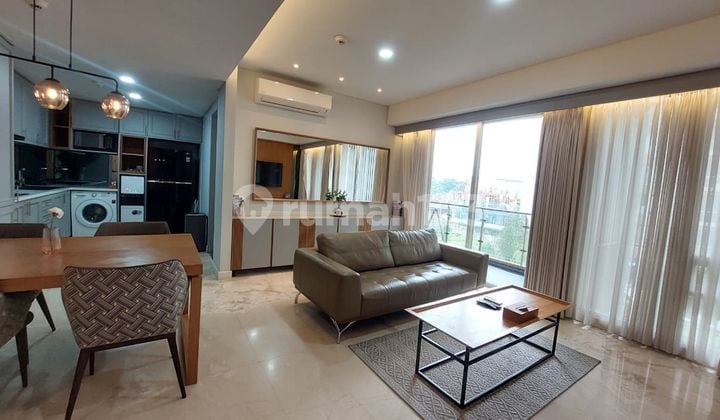 Murah Banget Apartemen Landmark Residence, Semi Furnished, View Garden Di Pusat Kota Bandung