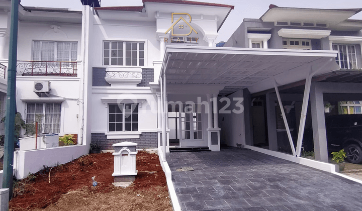 Rumah Cluster Depan Kota Wisata Cibubur Siap Huni Sudah Renovasi 2 Lantai