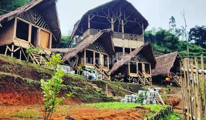 Mini Resort Full Furnished Daerah Ciwidey View Lembah Sangat Cantik