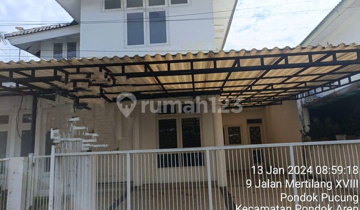 Rumah bawah pasar Bintaro jaya sektor IX Mertilang XVIII
