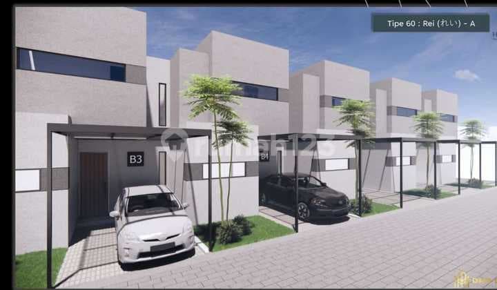 Rumah Keren Dlm Town House Dekat Tol Jatiwarna