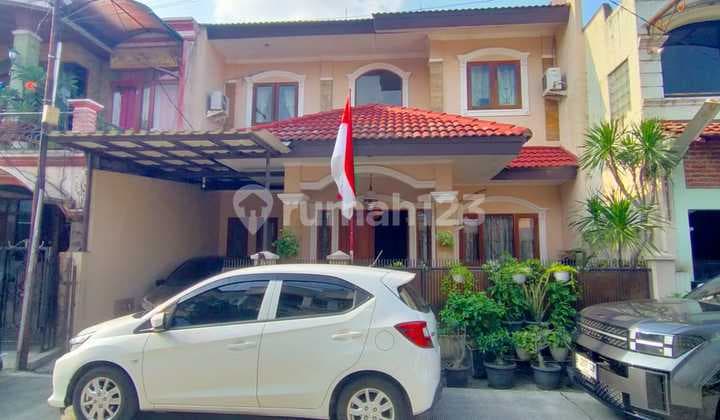 Rumah 2 Lantai Siap Huni Dlm Perumahan Galaxy