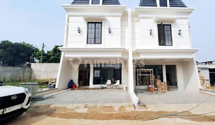 Rumah Keren Design Americsn Clasicdlm Cluster Dlm Cluster Jatikramat