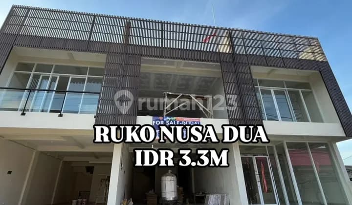 For Sale Shop House Near Puja Mandala Nusa Dua Bali
