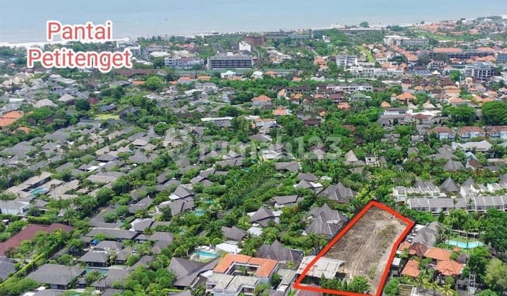 Dijual Tanah Komersial di Petitenget Seminyak Bali