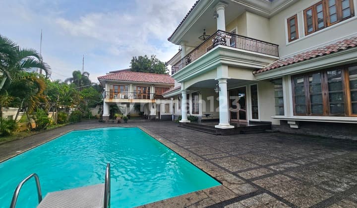 Negotiable Until Sold Luxury House with Private Pool, Italian Import Marble Floors in Taman Kedoya Baru, West Jakarta
