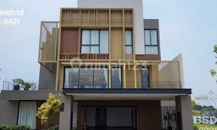 Termurah!! Jual Rugi Rumah Ecnhante 3 Lantai BSD Serpong Tangerang