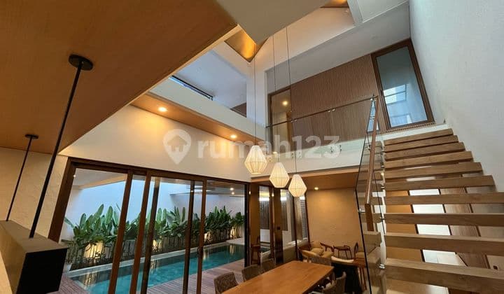 Luxury Villa Hanya 2 Menit ke Atlas Beach Club Canggu
