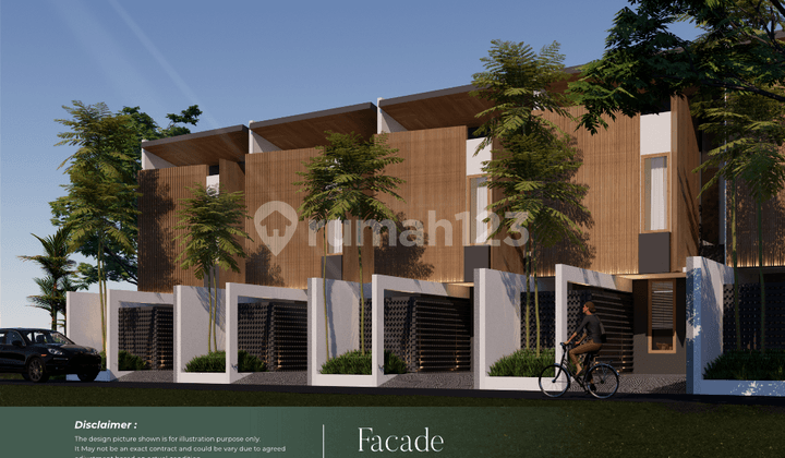 Sisa 3 Unit Rumah Kompleks 2 Lantai Hanya 4 Menit ke Toll Sanur