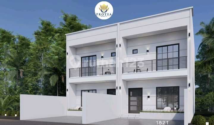 Dijual Rumah Baru 2 Unit Lokasi Dekat Ice Bsd
