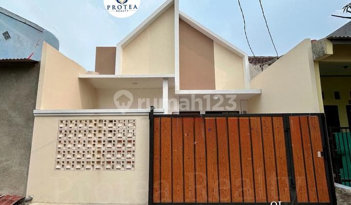 Rumah Baru, Rapih, Siap Huni Dekat Stasiun Cisauk