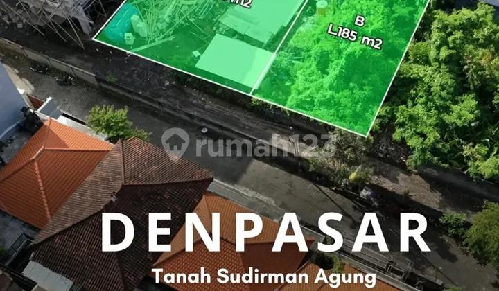 Tanah Denpasar Premium Belakang Kampus Udayana Fakultas Kedokteran Sudirman