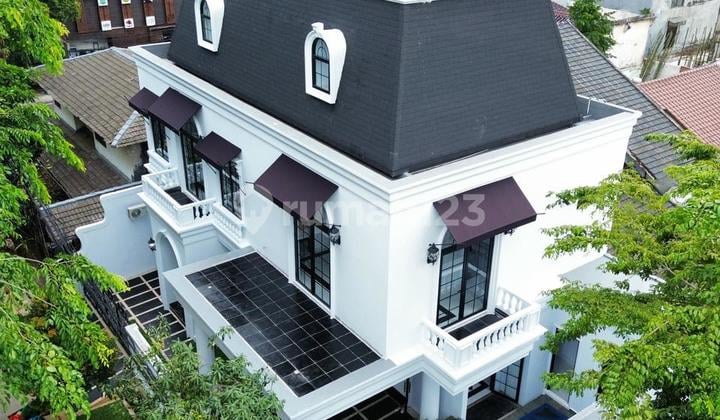 Luxury House in South Jakarta with Private Pool New Building Nd-18038