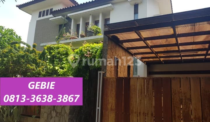 Dijual Rumah Cozy Ada Taman Pribadi di Puri Flamboyan Rempoa Ciputat AM-15977