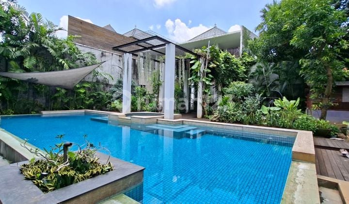 Luxury Mansion Jaksel LT 1.350 M², Private Pool, Harga Nego Dm-18007