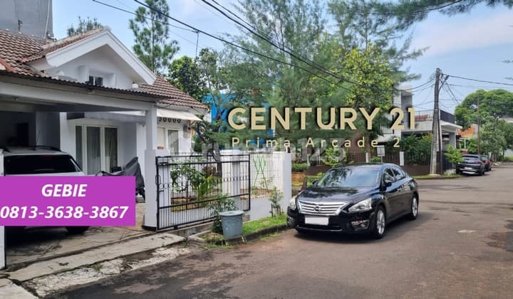 Rumah 1 Lantai Dijual Segera Siap huni di Graha Raya Bintaro GB-13432