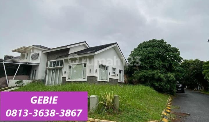 Rumah 1 Lantai Hook Modern Dijual Cepat di Cluster Graha Raya IP-17424