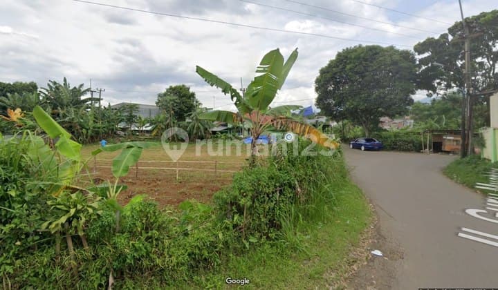 Tanah Di Jual, Posisi Hook Nempel Jalan Aspal Di Cimahpar Bogor