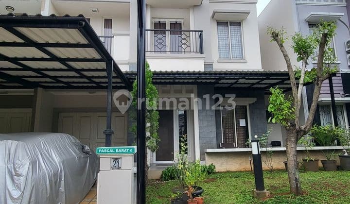 Rumah di Cluster Pascal Scientia Gading Serpong 2 Lantai rapih